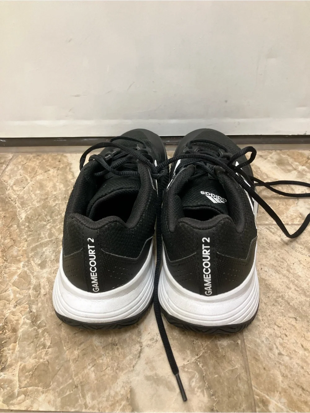 Men's Adidas GameCourt 2 tennis shoes, size 8.5